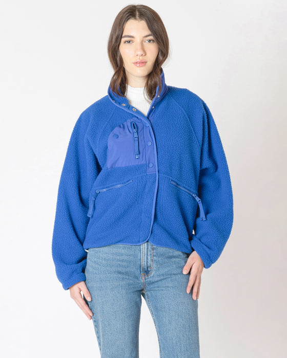 Zip Front Fleece Jacket