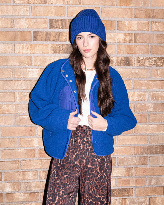 Zip Front Fleece Jacket