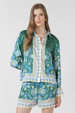 POOLSIDE SCARF PRINT
