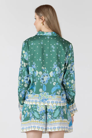 POOLSIDE SCARF PRINT