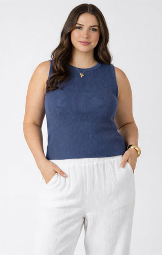 WAFFLE KNIT TANK