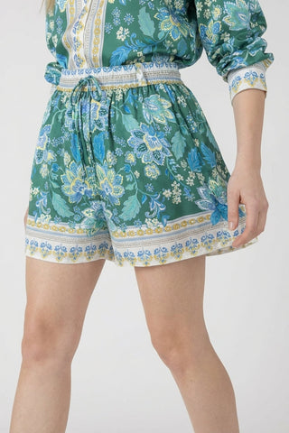 Silky Elastic Waist Short