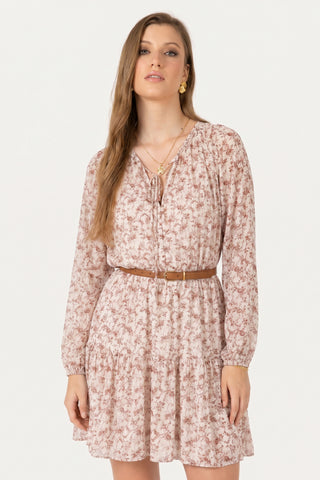 Tiered Mini Dress